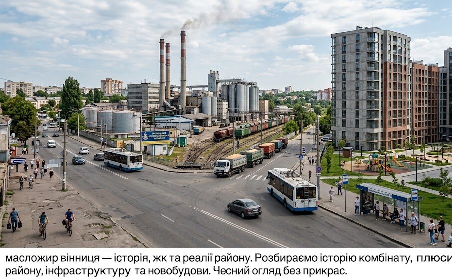 Масложир Вінниця – історія, жк та реалії району