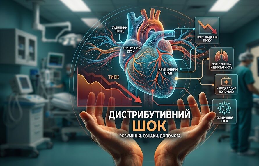 Дистрибутивний шок: ознаки та допомога